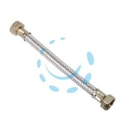 FLESSIBILE INOX F1/2 - F1/2 - F 1/2" F 1/2" cm.35