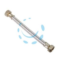 FLESSIBILE INOX F1/2 - F1/2 - F 1/2" F 1/2" cm.50