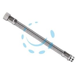 FLESSIBILE INOX PARIGI M3/8 - F3/8 "FLEXCORE" - M 3/8" F 3/8" cm.20