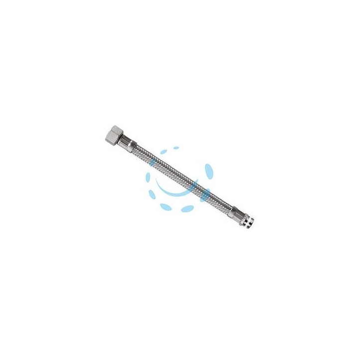 FLESSIBILE INOX PARIGI M3/8 - F1/2 "FLEXCORE" - M 3/8" F 1/2" cm.50