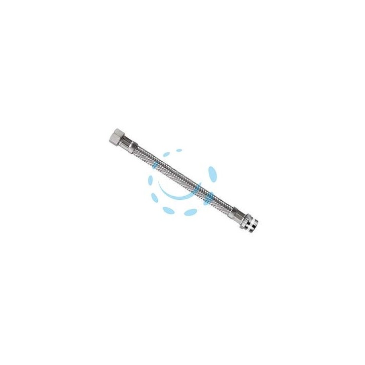 FLESSIBILE INOX PARIGI M1/2 - F3/8 "FLEXCORE" - M 1/2" F 3/8" cm.25