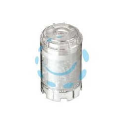 CARTUCCIA SALI POLIFOSFATI PER CONTENITORI FILTRO H.5" - ø interno mm.27 - ø esterno mm.65