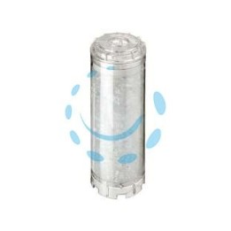 CARTUCCIA SALI POLIFOSFATI PER CONTENITORI FILTRO H.9" - ø interno mm.27 - ø esterno mm.65