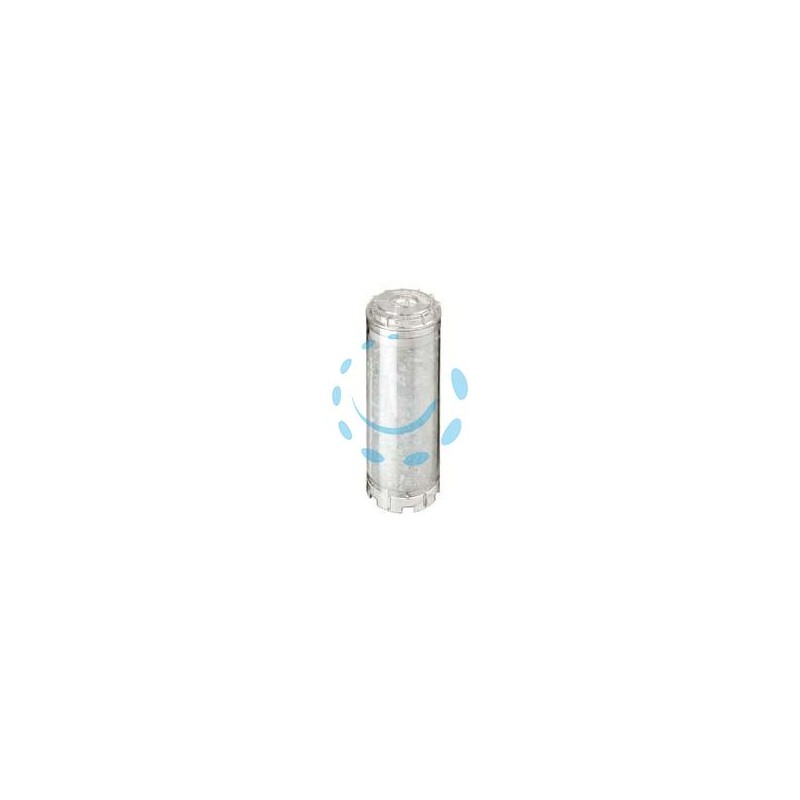 CARTUCCIA SALI POLIFOSFATI PER CONTENITORI FILTRO H.9" - ø interno mm.27 - ø esterno mm.65
