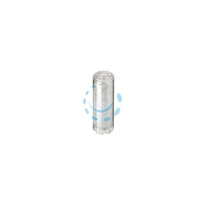 CARTUCCIA SALI POLIFOSFATI PER CONTENITORI FILTRO H.9" - ø interno mm.27 - ø esterno mm.65