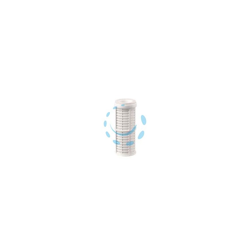 CARTUCCIA RETE LAVABILE SERIE RLA PER CONTENITORI FILTRO H 5" 3/4-1" - ø interno mm.27-mm.38 - ø esterno mm.65 - 