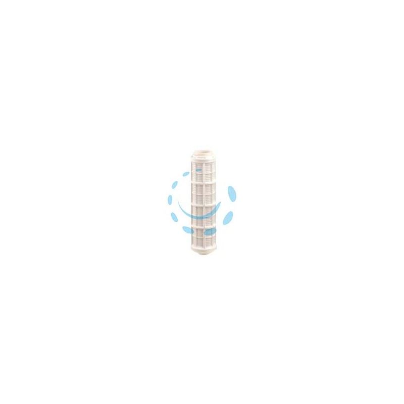 CARTUCCIA RETE LAVABILE SERIE RLA PER CONTENITORI FILTRI H.9" 3/4-1" - ø interno mm.27-mm.38 - ø esterno mm.65