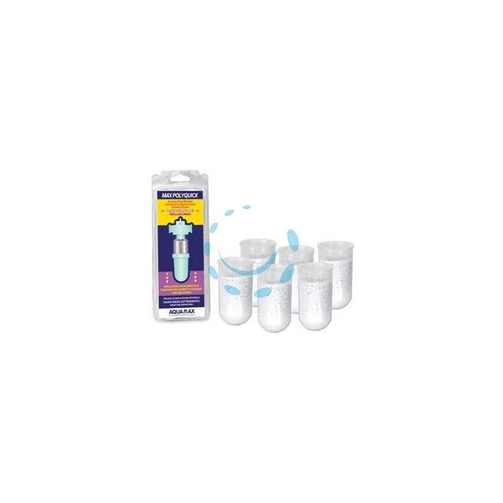 CARTUCCE UNIVERSALI POLIFOSFATO ANTICALCARE PZ.6 