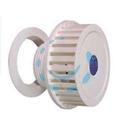 ASPIRATORE ELETTRICO PER CAPPE O A PARETE 20W MM.165 - ø mm.100 di foro, ingombro ø mm.165 art.S72