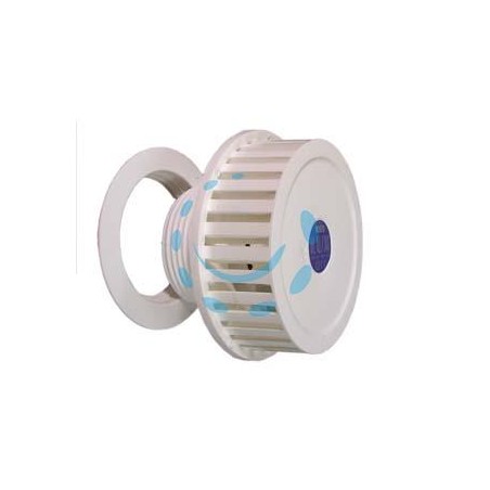 ASPIRATORE ELETTRICO PER CAPPE O A PARETE 20W MM.165 - ø mm.100 di foro, ingombro ø mm.165 art.S72