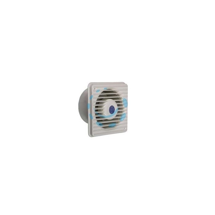 ASPIRATORE ELETTRICO DA PARETE ASSIALE AUTOMATICO 15W - ø mm.120 di foro art.T120