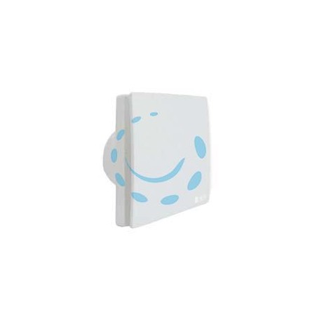 ASPIRATORE ELETTRICO DA PARETE ASSIALE LEVANTE 100C CON COVER 15W - ø mm.120, port. 140mc/h.