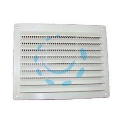 GRIGLIA AERAZIONE RETTANGOLARE IN PLASTICA - cm.20X15H.