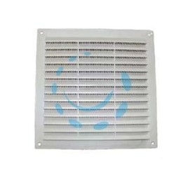 GRIGLIA AERAZIONE QUADRATA IN PLASTICA - cm.23x23