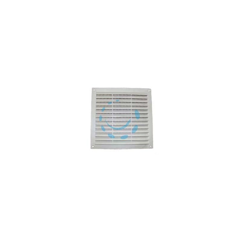GRIGLIA AERAZIONE QUADRATA IN PLASTICA - cm.23x23