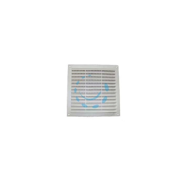 GRIGLIA AERAZIONE QUADRATA IN PLASTICA - cm.23x23