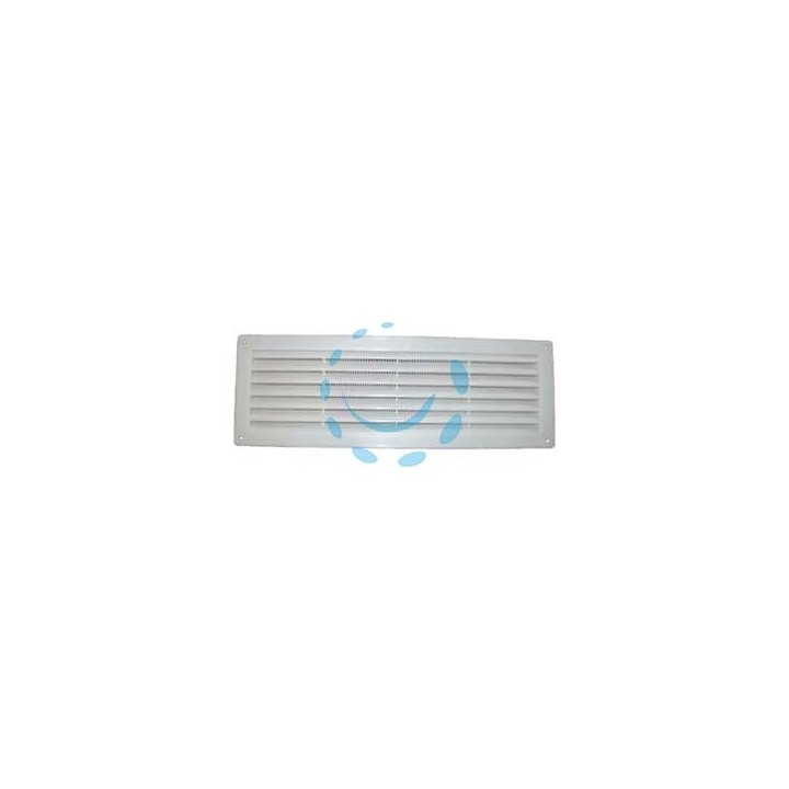 GRIGLIA AERAZIONE RETTANGOLARE IN PLASTICA - cm.36X12h.