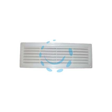 GRIGLIA AERAZIONE RETTANGOLARE IN PLASTICA - cm.63X23h.