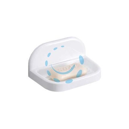 PORTASAPONE BAGNO IN PP - mm.148x95x75 - colore bianco 