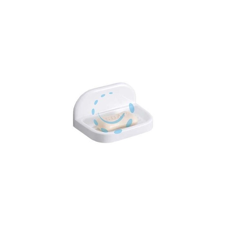 PORTASAPONE BAGNO IN PP - mm.148x95x75 - colore bianco 