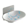 PORTASAPONE BAGNO IN ABS - mm.130x97x75 - colore bianco 