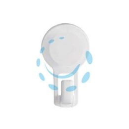 GANCIO BAGNO IN ABS - mm.67x115x39 - colore bianco