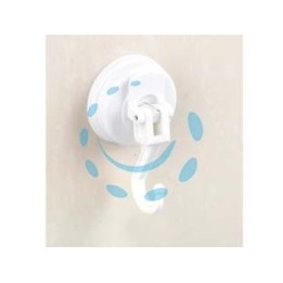 GANCIO BAGNO CLIP - mm.65x39x105 - colore bianco 