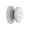 POMELLO PORTA BAGNO IN ABS - mm.47x65x65 - colore bianco
