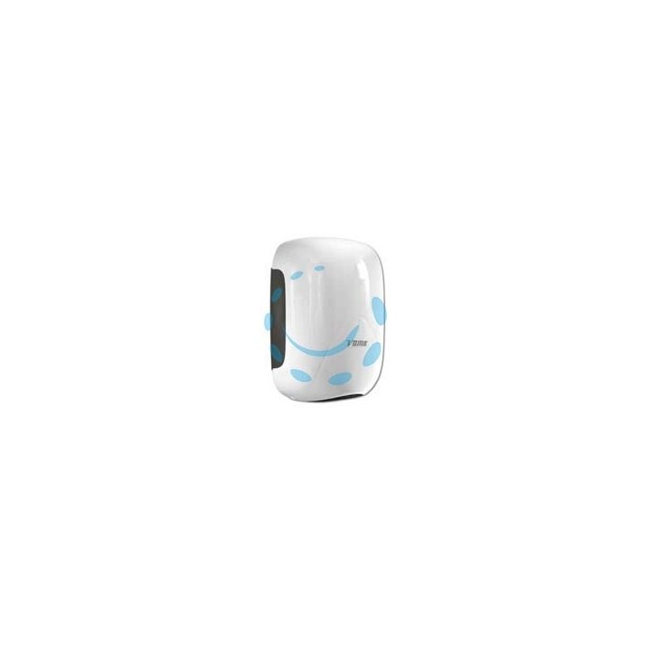 ASCIUGAMANI ELETTRICO MINI-JET IN ABS BIANCO 900W - cm.15,6x9,9x23,8h.