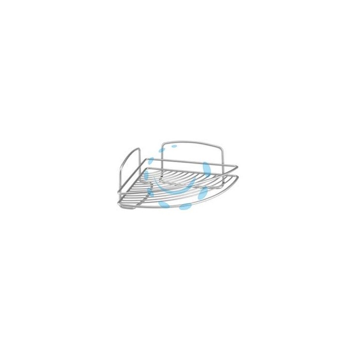 MENSOLA BAGNO CUCINA ANGOLARE 1 PIANO SERIE ONDA - cm.22x22x11