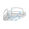 MENSOLA BAGNO CUCINA ANGOLARE 1 PIANO SERIE ONDA - cm.22x22x11
