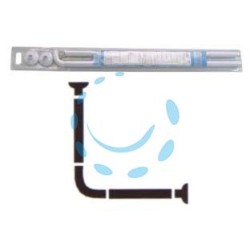 TELAIO REGGITENDA AD ANGOLO PER DOCCIA - cm.80x80