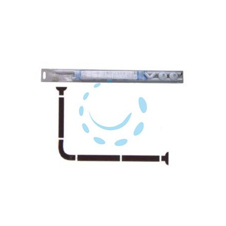 TELAIO REGGITENDA AD ANGOLO PER VASCA - cm.80x94/180 estensibile
