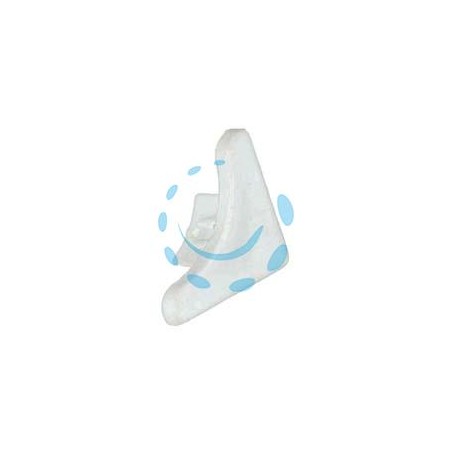 TAPPO PER PROFILO RACCORDO IGIENICO RIGIDO BIANCO 
