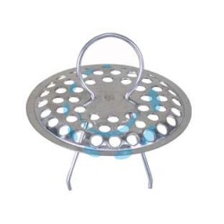 GRIGLIA IN ACCIAIO INOX PER LAVELLO - ø mm.60