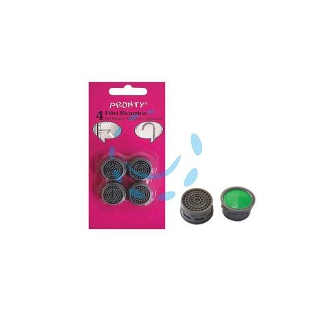 FILTRI DI RICAMBIO PER AERATORI IN BLISTER PZ.4 