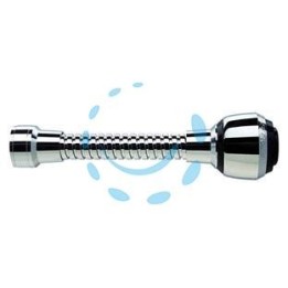 ROMPIGETTO FLESSIBILE TIPO LUSSO IN OTTONE CROMATO CM.14 2510/S MILADY 