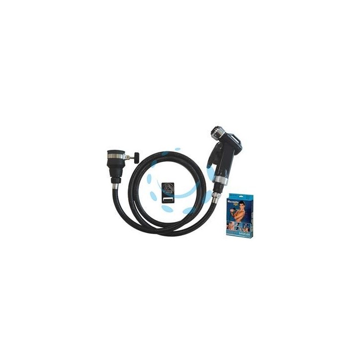 DOCCETTA LAVATESTA PER LAVABO "MICRONETTE REGAL" NERO 2010/S 