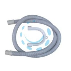 TUBO SCARICO CORRUGATO PER LAVATRICE - cm.200