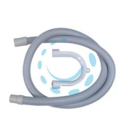 TUBO SCARICO CORRUGATO PER LAVATRICE - cm.250