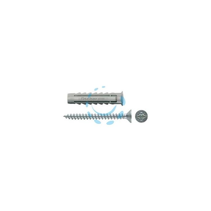 TASSELLO IN NYLON CON VITE "SX-PLUS-S" - ø mm.6x30 vite mm.4,5x40
