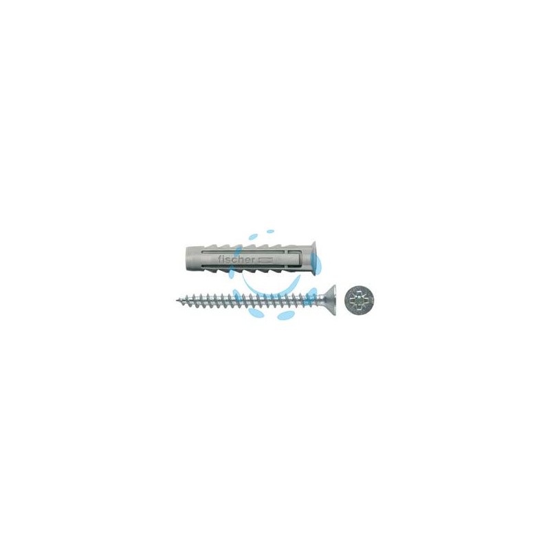 TASSELLO IN NYLON CON VITE "SX-PLUS-S" - ø mm.8x40 vite mm.5x50