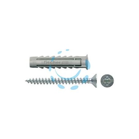 TASSELLO IN NYLON CON VITE "SX-PLUS-S" - ø mm.10x50 vite mm.6x60