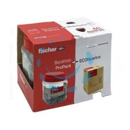 TASSELLO IN NYLON CON VITE PROPACK "SX-S" - ø mm.6x30 vite mm.4,5x40, cf pz.400