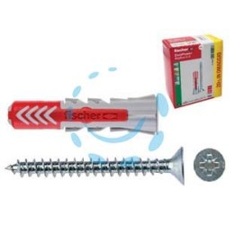 TASSELLO IN NYLON BI MATERIAL CON VITE "DUOPOWER" PZ.100+PZ.20 OMAGGIO - ø mm.6x30 