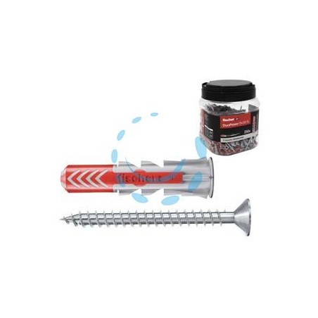 TASSELLO IN NYLON CON VITE PROMOPACK "DUOPOWER" - ø mm.6x30 conf.pz.250