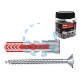 TASSELLO IN NYLON CON VITE PROMOPACK "DUOPOWER" - ø mm.8x40 conf.pz.120