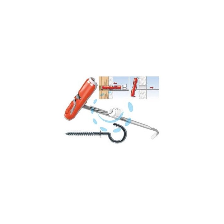 FISSAGGIO BASCULANTE IN NYLON "DUOTEC 10H" - ø mm.10