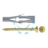 TASSELLO IN NYLON CON VITE "FU-V" - ø mm.6x45 vite mm.3,5x55