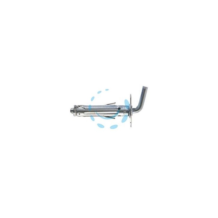 TASSELLO IN ACCIAIO CON GANCIO CORTO "SBS" - SBS 9/8 ø mm.9x45 gancio mm.10